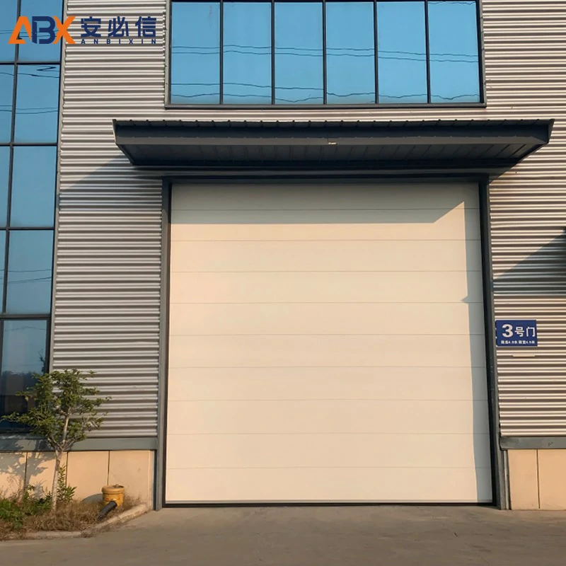 温州分节式提升门项目案例｜安必信工业门厂家
